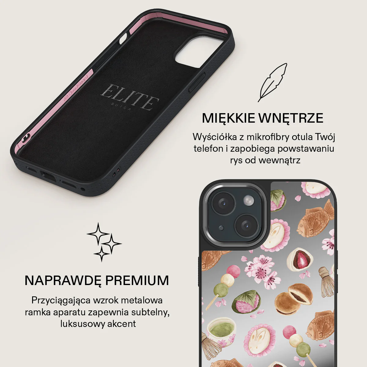 Café Haru - iPhone 15 Etui - Image 40