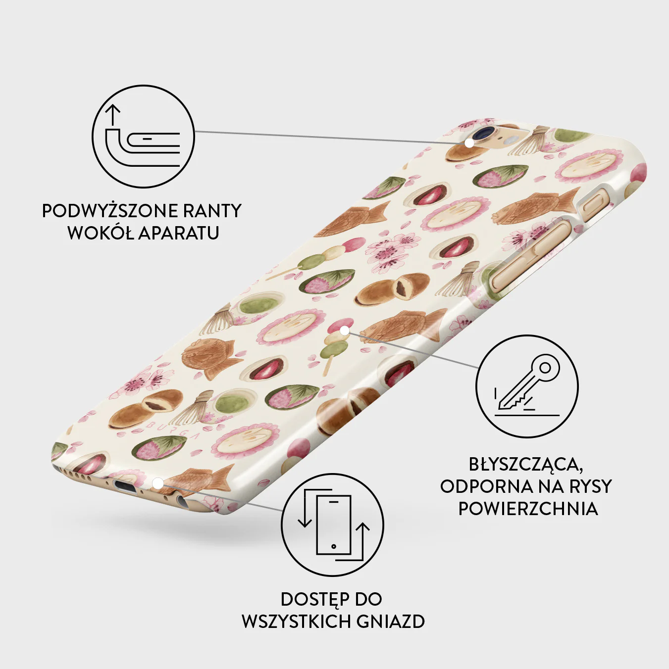 Café Haru - iPhone 6 / 6S Etui - Image 3