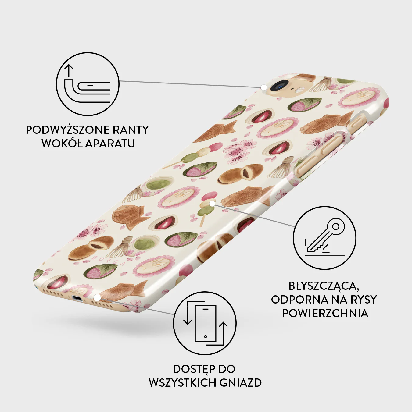 Café Haru - iPhone 7 / iPhone 8 Etui - Image 3