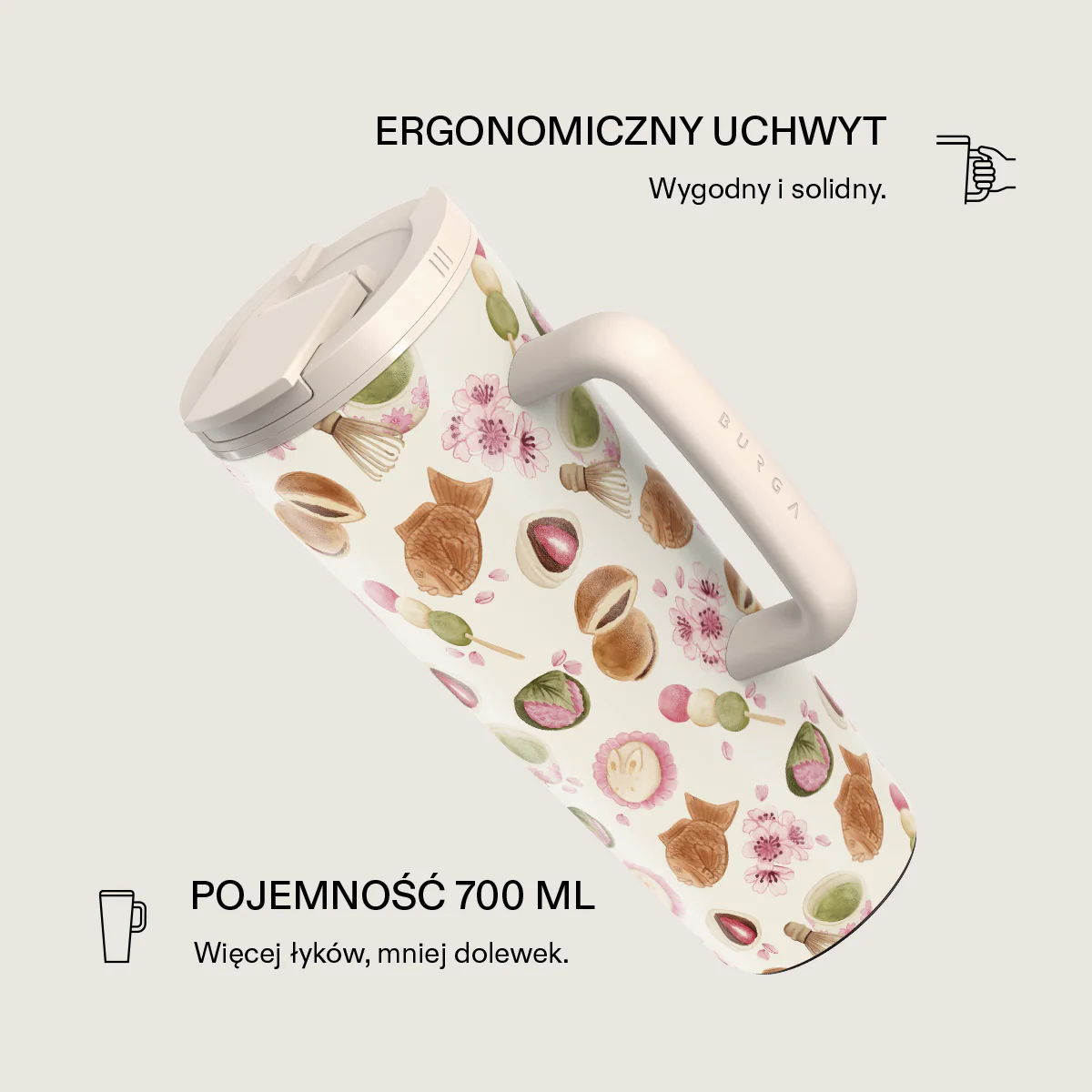 Café Haru - Kubek podróżny EasyGrip - Image 2