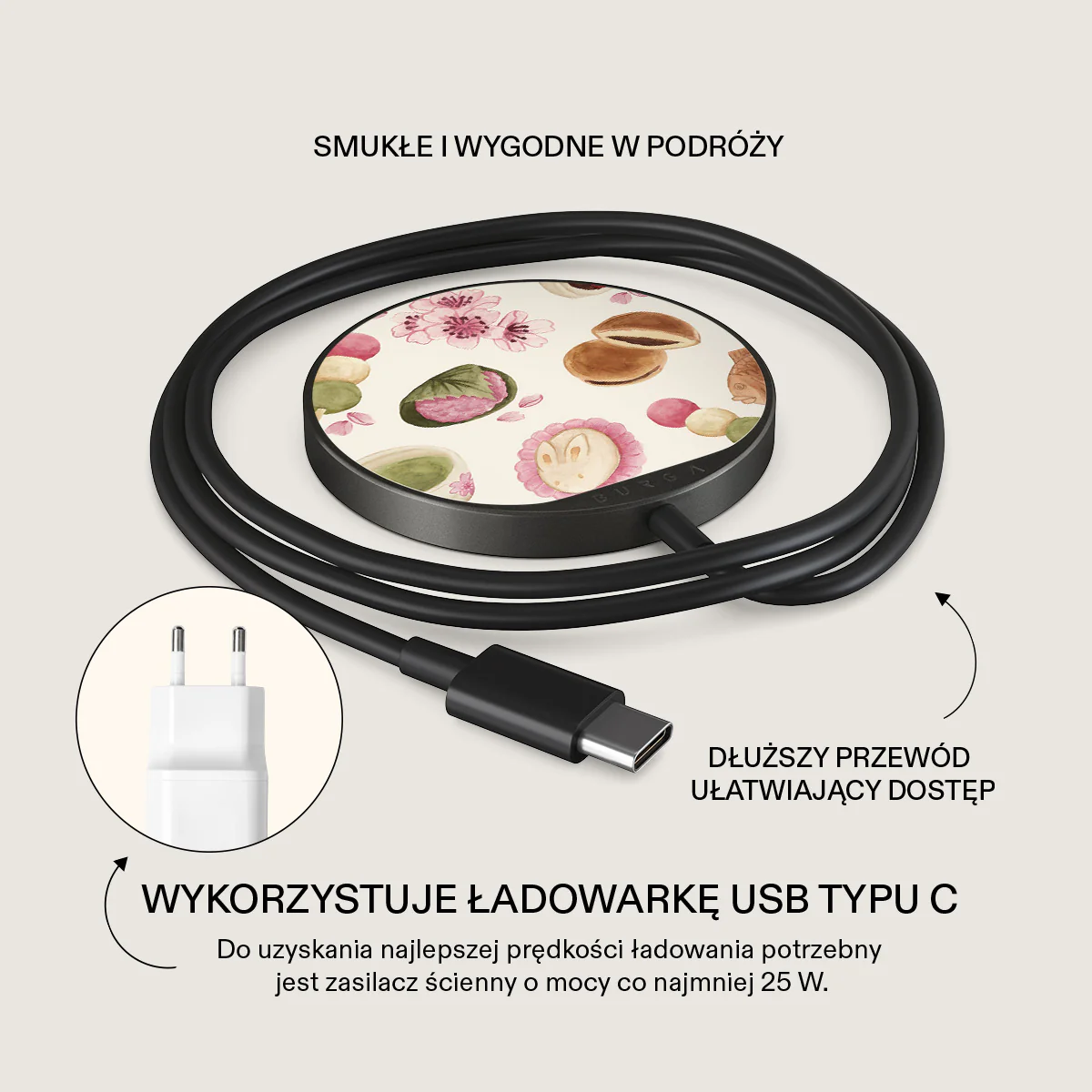 Café Haru - Magnetyczna ładowarka bezprzewodowa - Image 6