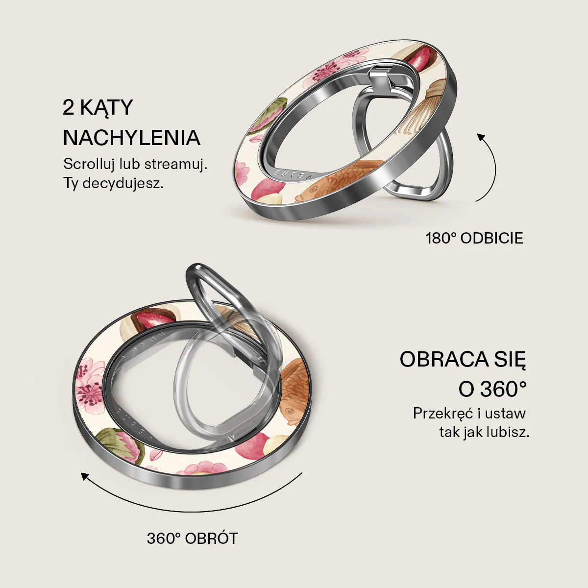 Café Haru - Magnetyczny Okrągły Uchwyt - Image 3