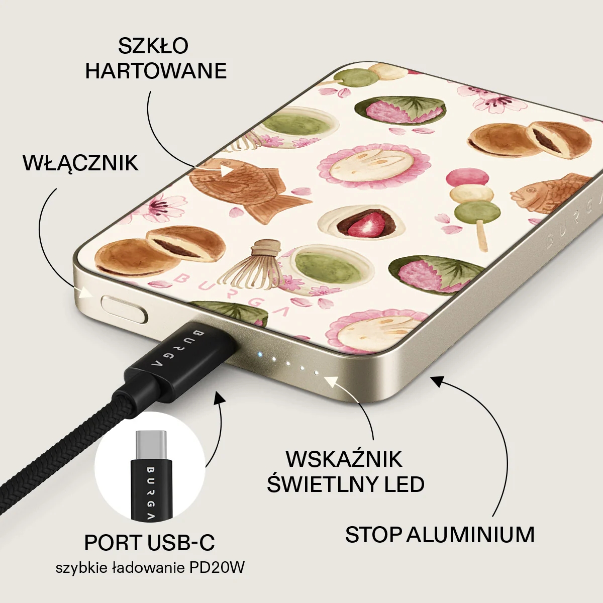Café Haru - Magnetyczny power bank - Image 10