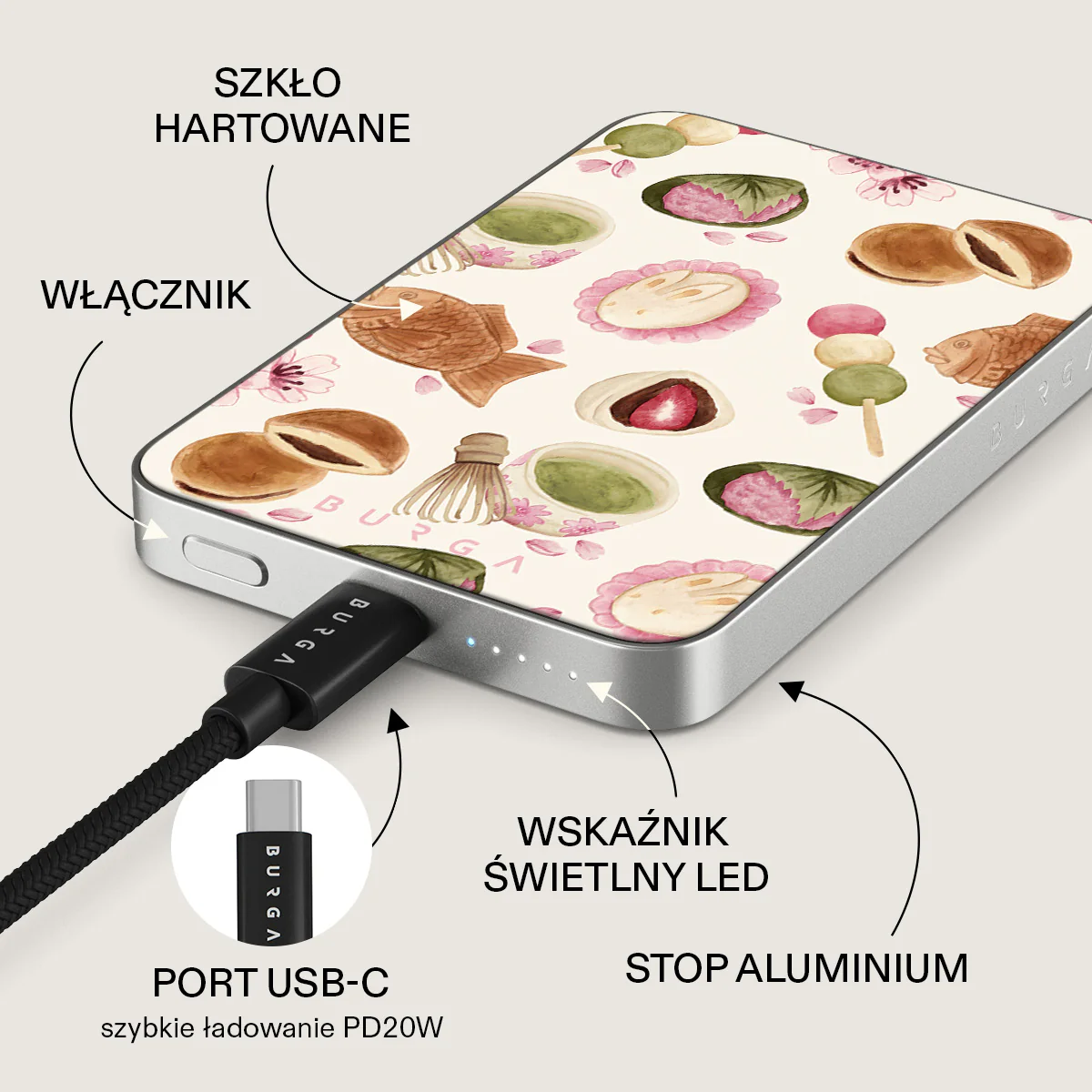 Café Haru - Magnetyczny power bank - Image 15