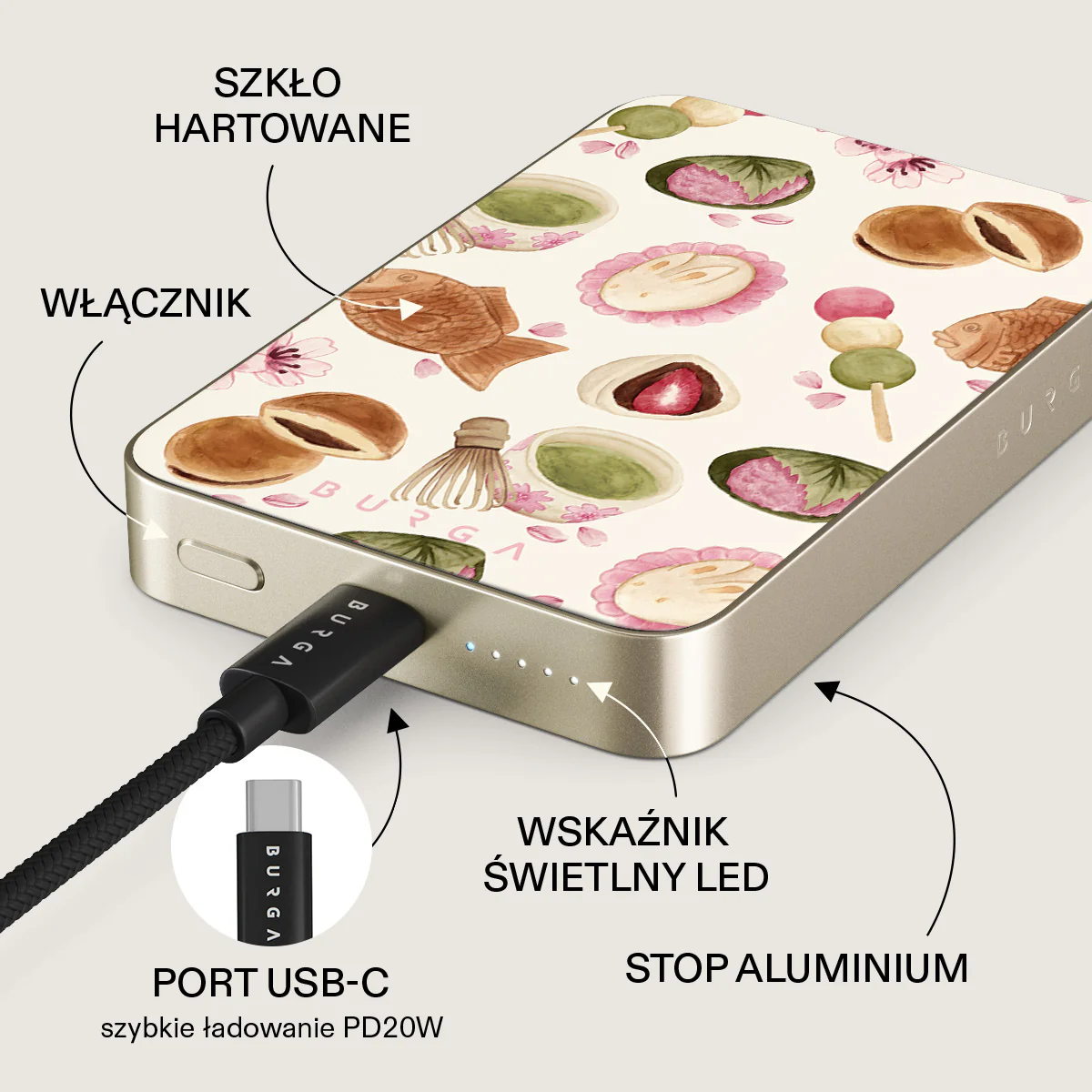 Café Haru - Magnetyczny power bank - Image 25