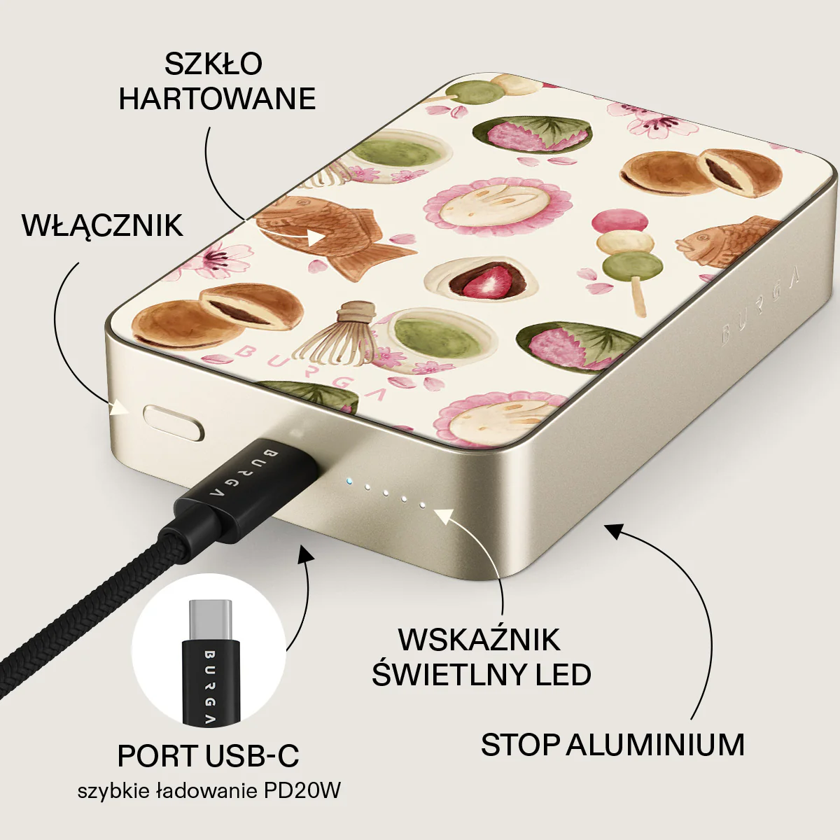Café Haru - Magnetyczny power bank - Image 40