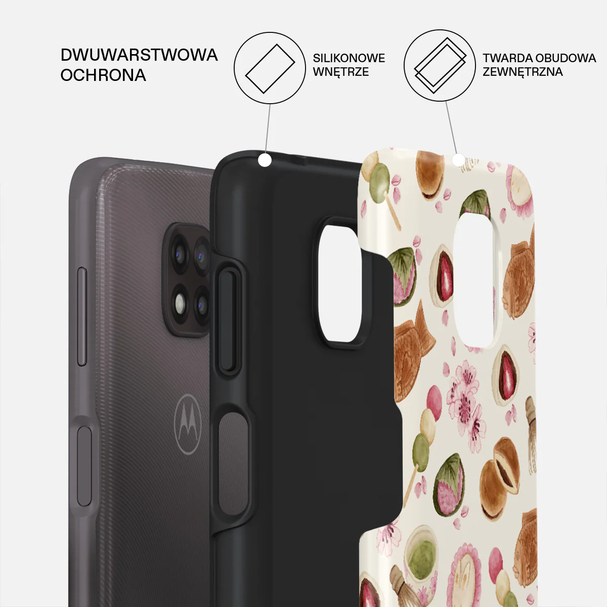 Café Haru - Motorola Moto G Power 2021 Etui - Image 2