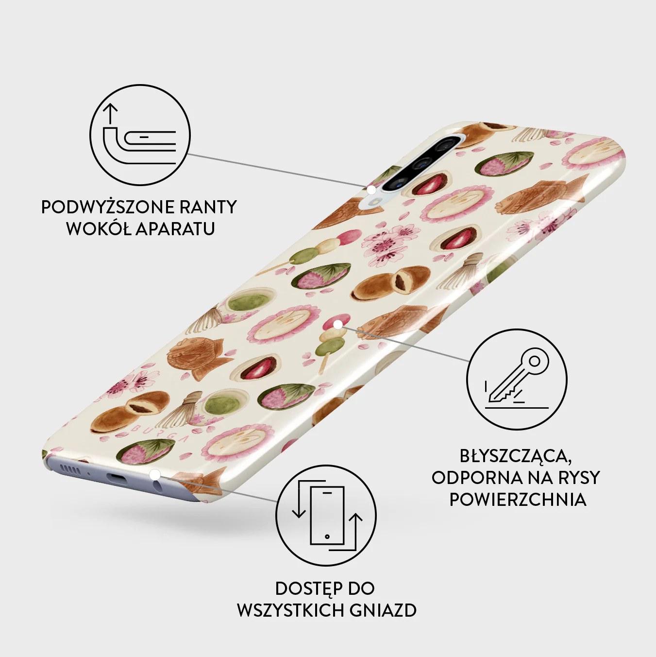 Café Haru - Samsung Galaxy A50 Etui - Image 3