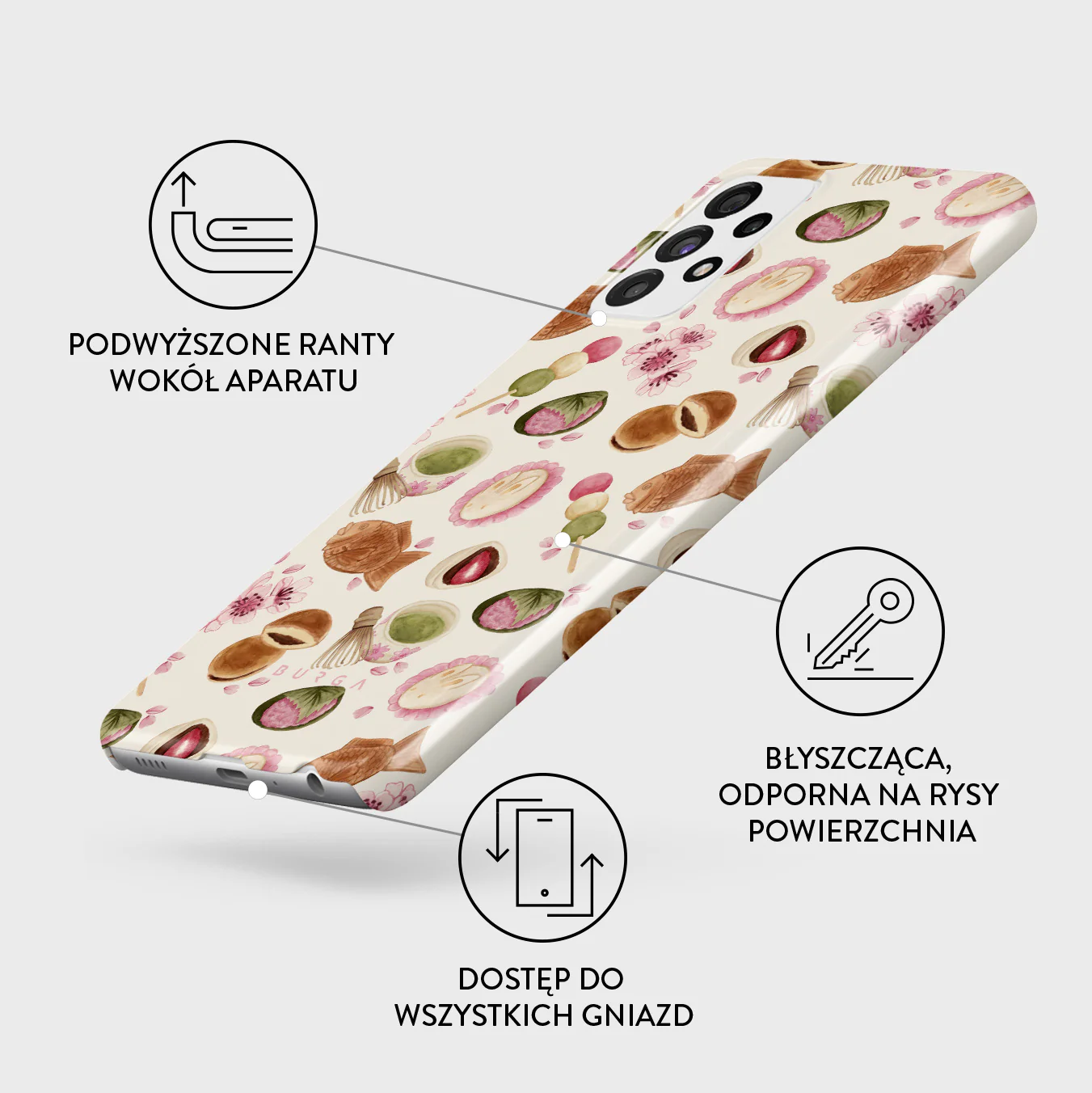 Café Haru - Samsung Galaxy A72 4G / 5G Etui - Image 3