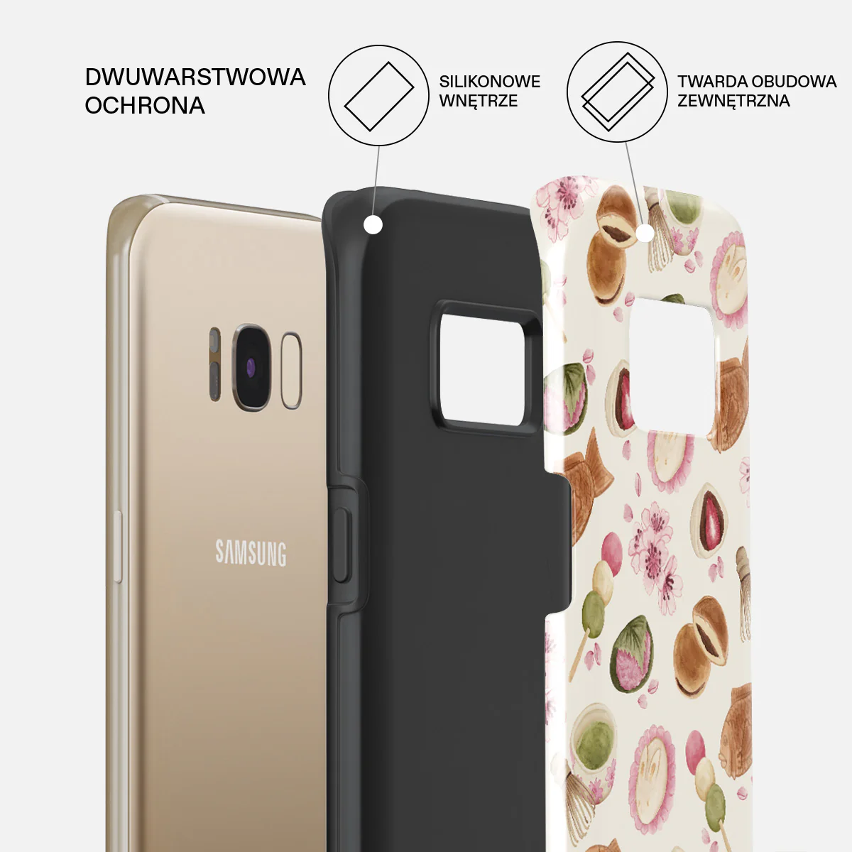 Café Haru - Samsung Galaxy S8 Etui - Image 6
