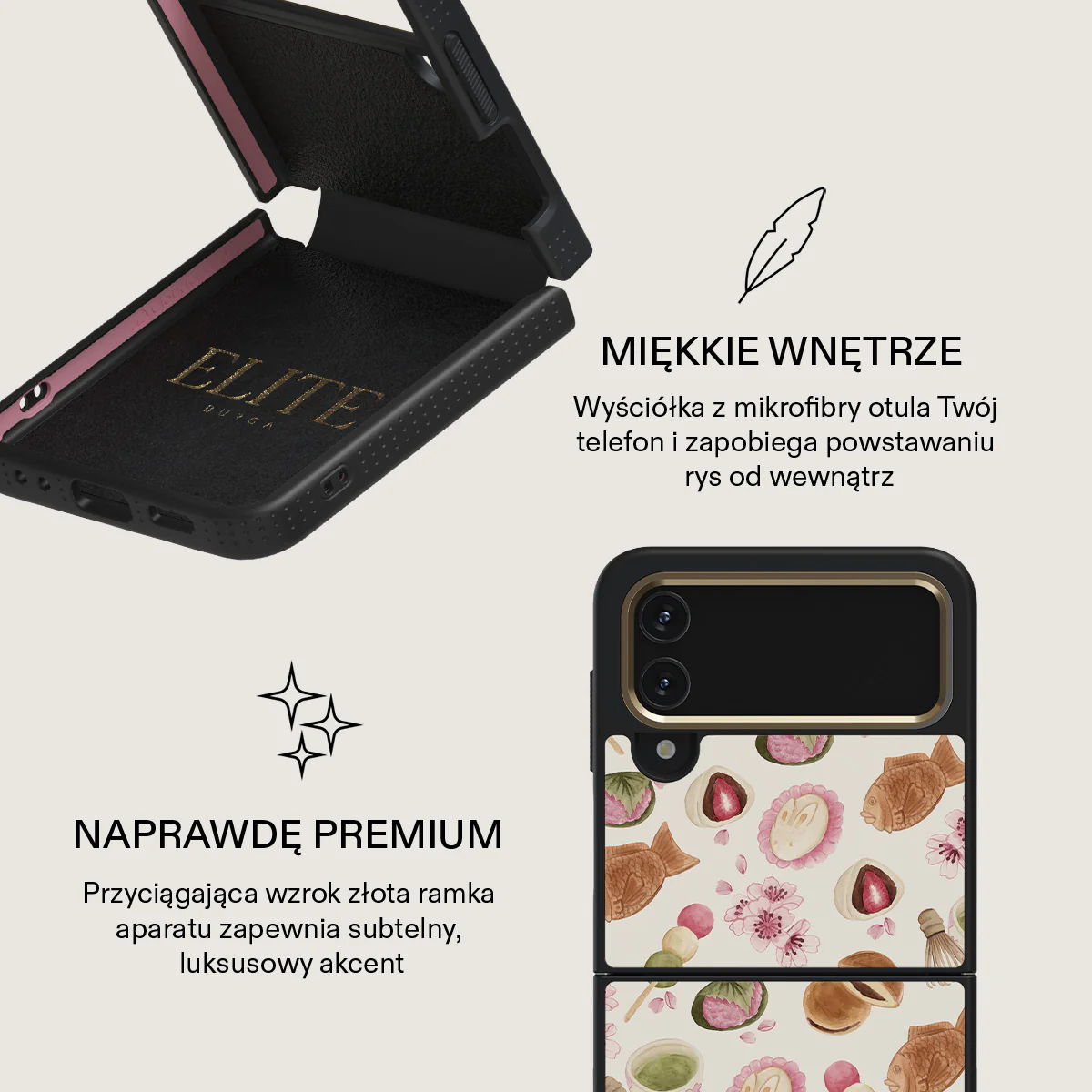 Café Haru - Samsung Galaxy Z Flip 4 Etui - Image 19