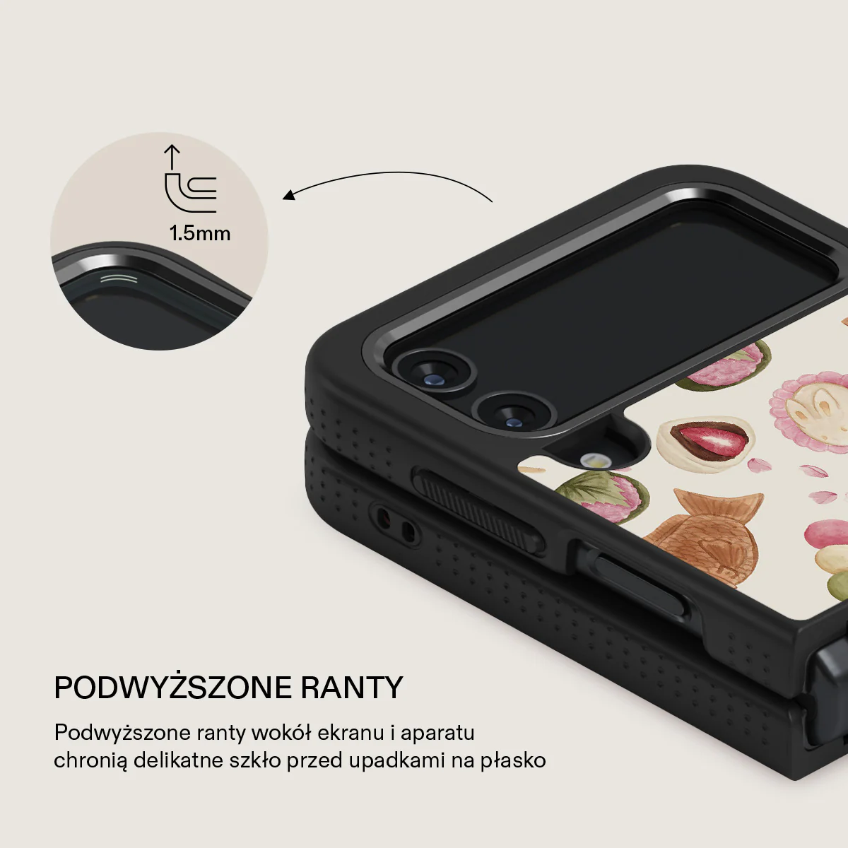 Café Haru - Samsung Galaxy Z Flip 4 Etui - Image 23