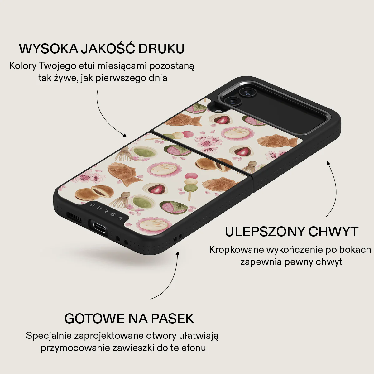 Café Haru - Samsung Galaxy Z Flip 4 Etui - Image 24