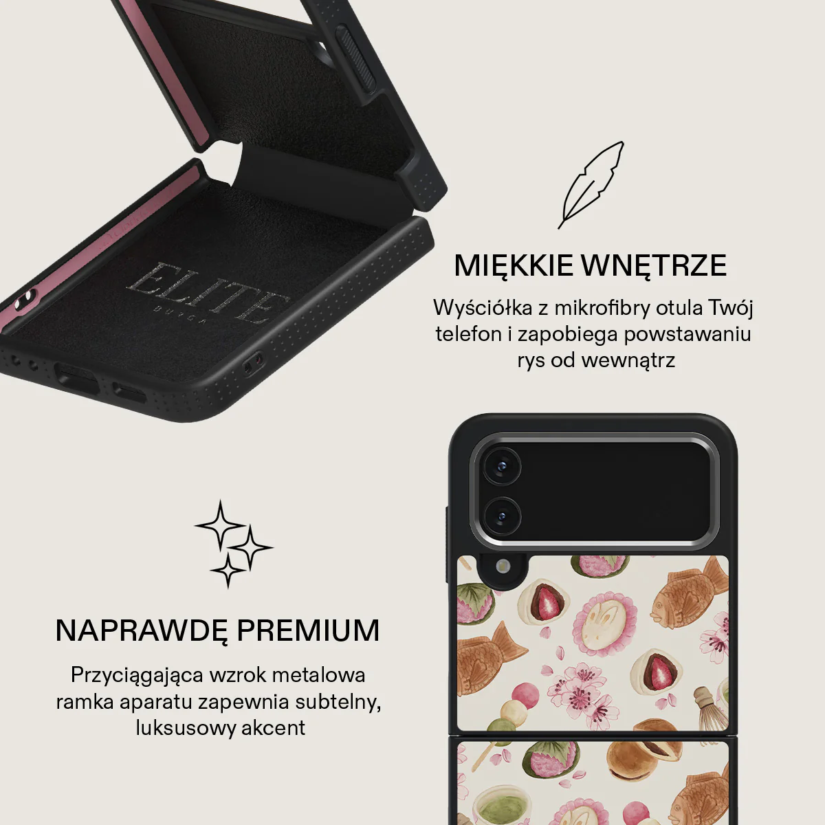 Café Haru - Samsung Galaxy Z Flip 4 Etui - Image 25