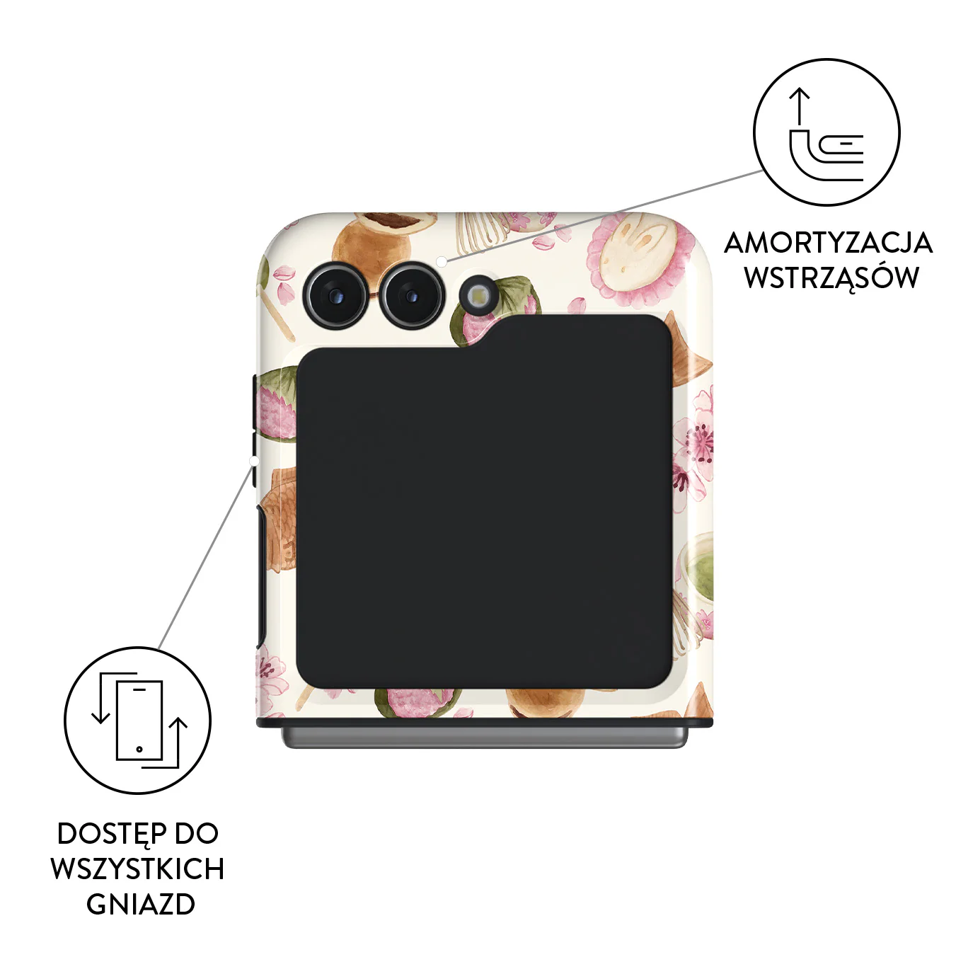 Café Haru - Samsung Galaxy Z Flip 5 Etui - Image 3