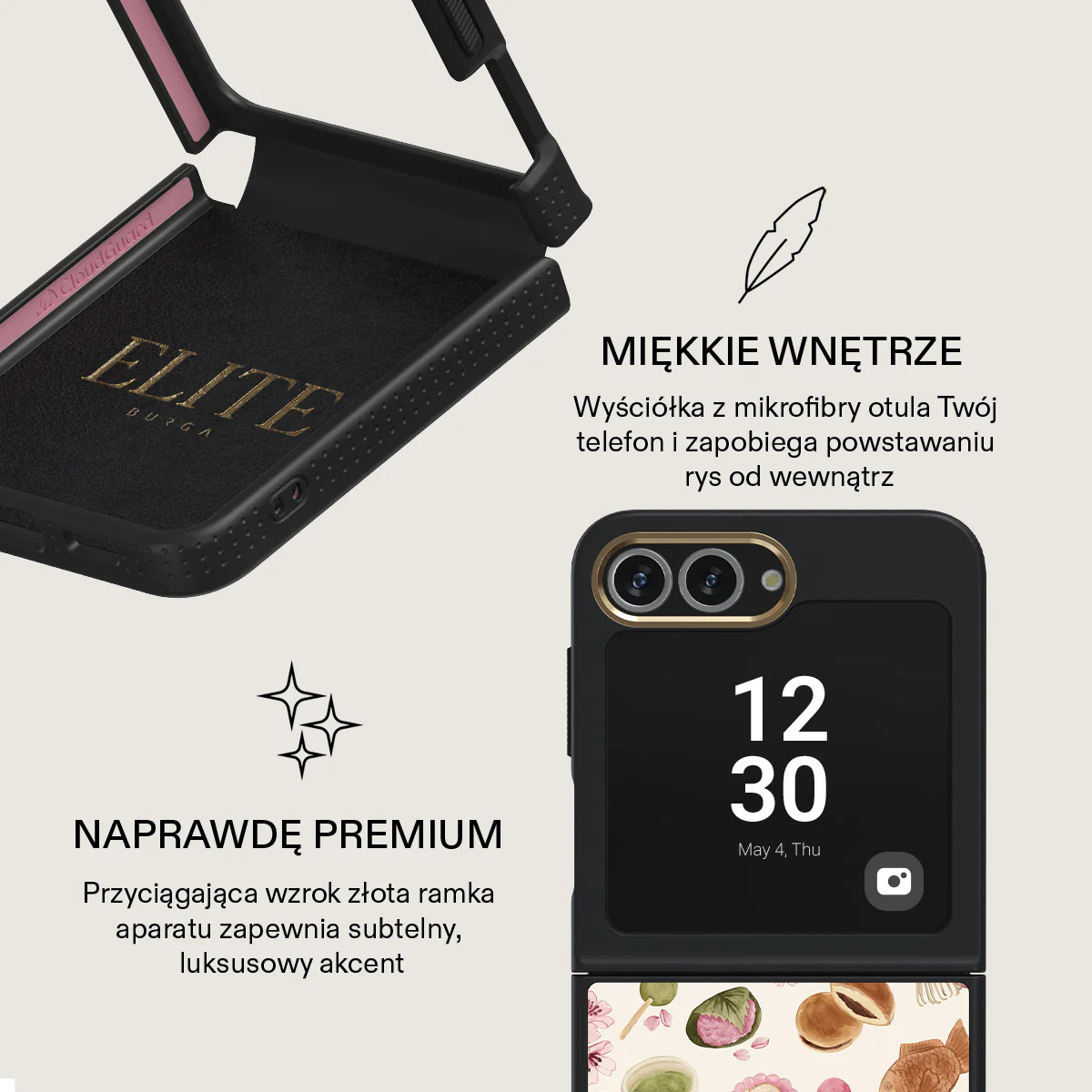 Café Haru - Samsung Galaxy Z Flip 6 Etui - Image 11