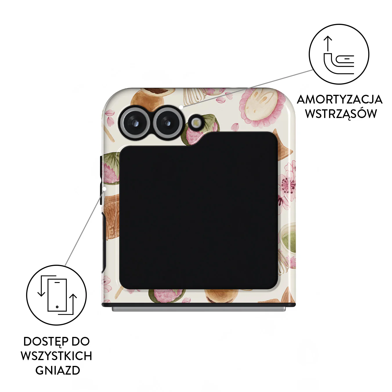 Café Haru - Samsung Galaxy Z Flip 6 Etui - Image 3