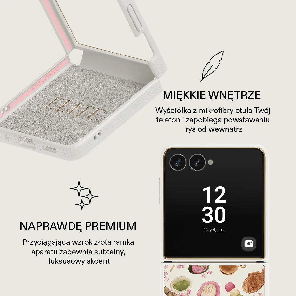 Café Haru - Samsung Galaxy Z Flip 7 Etui - Image 24