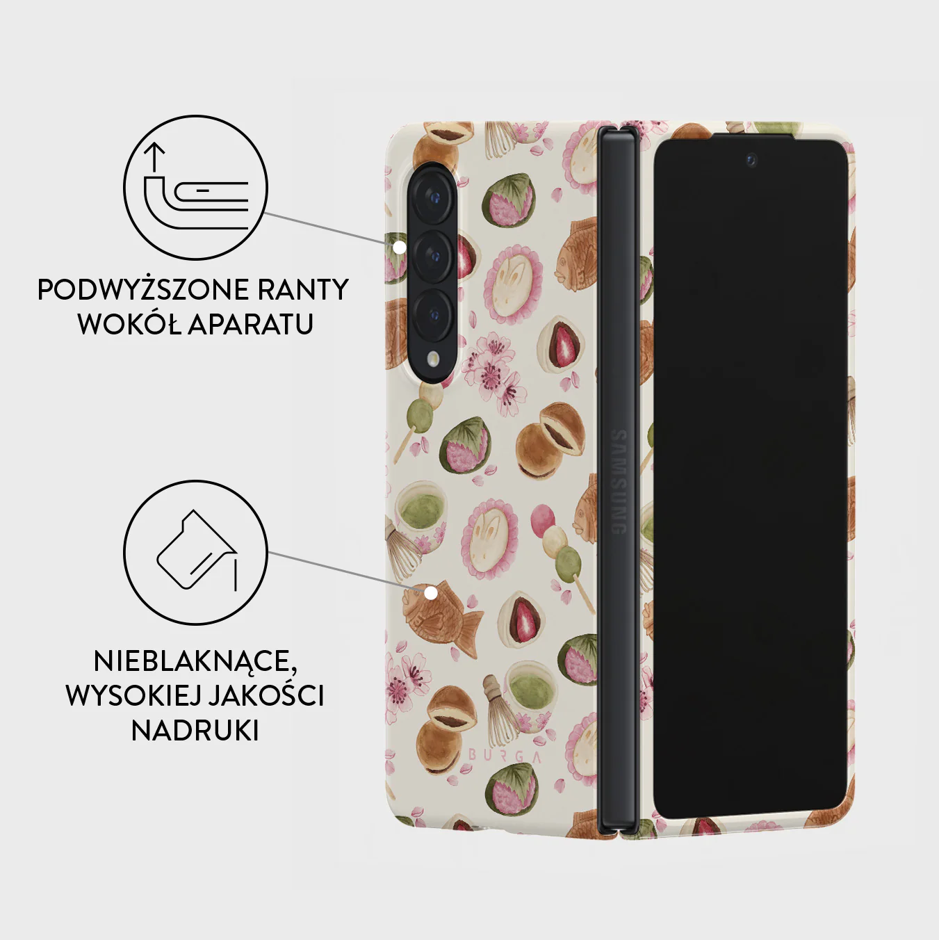 Café Haru - Samsung Galaxy Z Fold 4 Etui - Image 3
