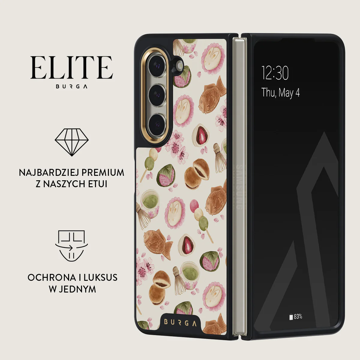 Café Haru - Samsung Galaxy Z Fold 5 Etui - Image 2