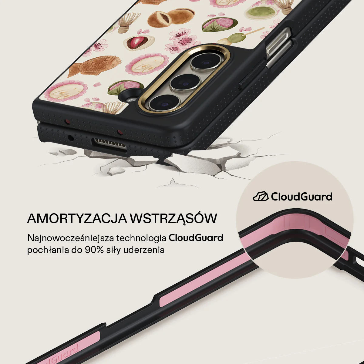 Café Haru - Samsung Galaxy Z Fold 5 Etui - Image 3