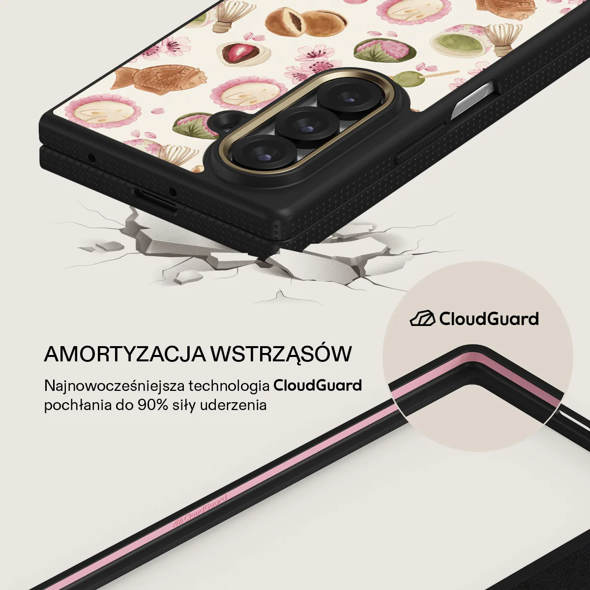Café Haru - Samsung Galaxy Z Fold 7 Etui - Image 3