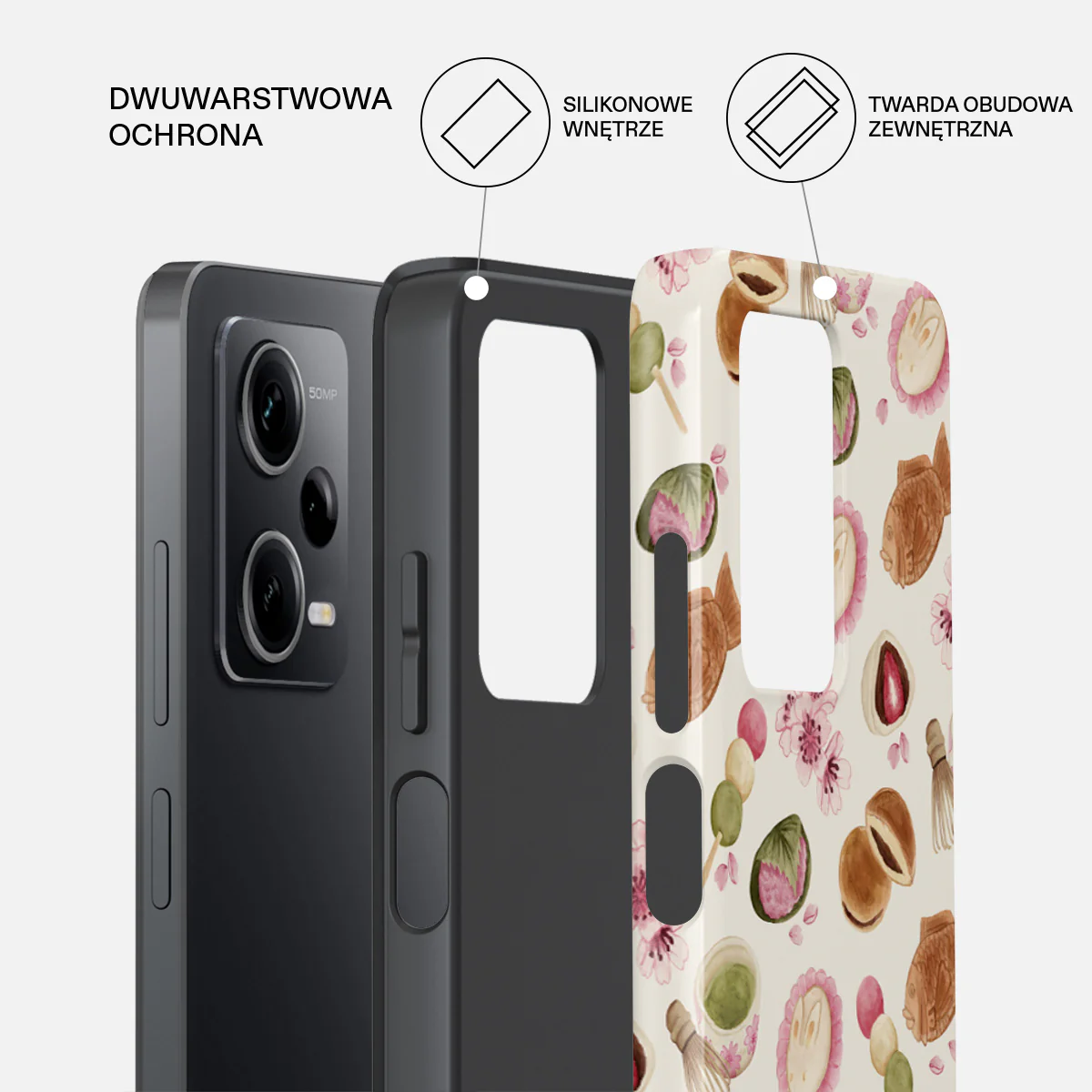 Café Haru - Xiaomi Redmi Note 12 Pro+ 5G Etui - Image 2