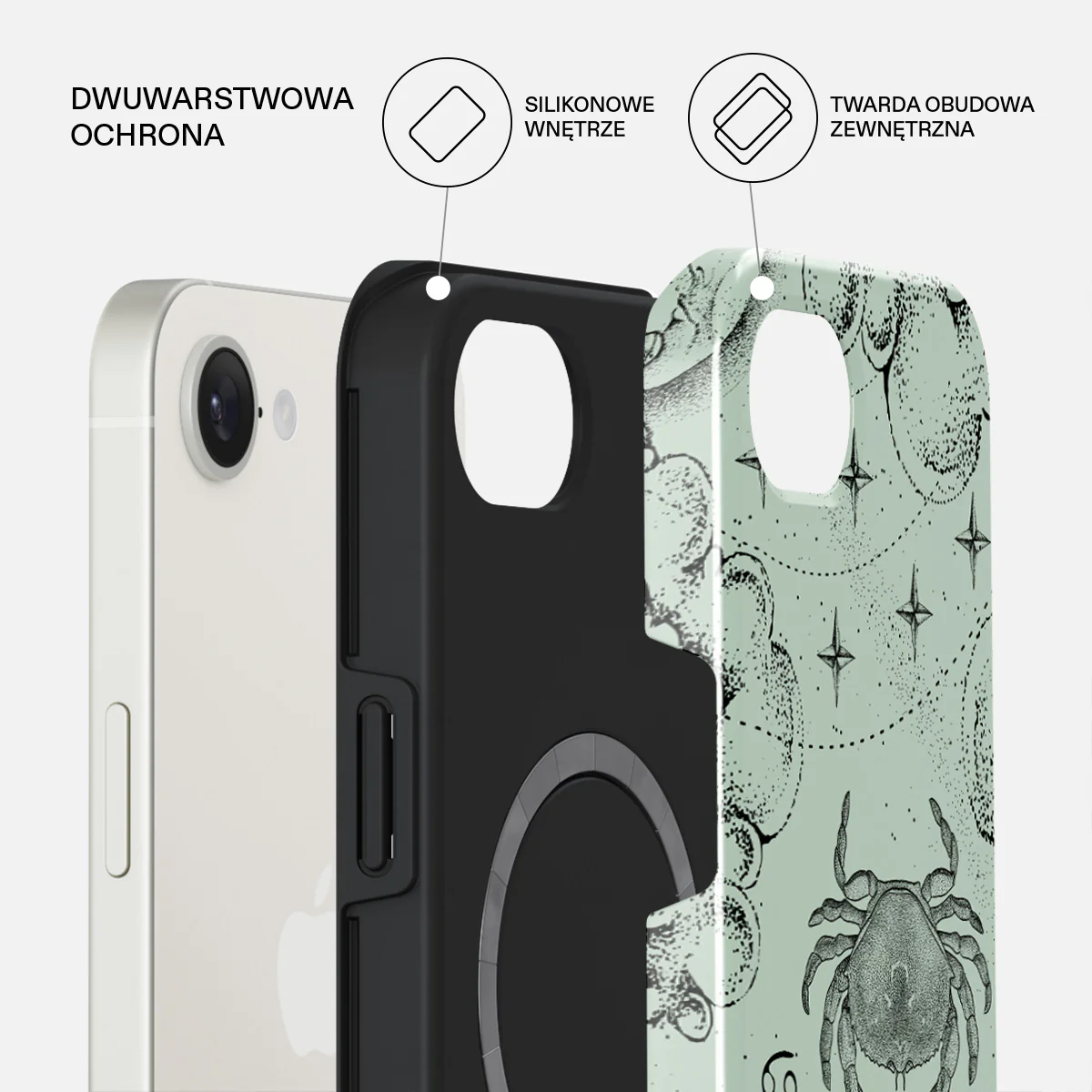 Cancer - iPhone 17e Etui - Image 14