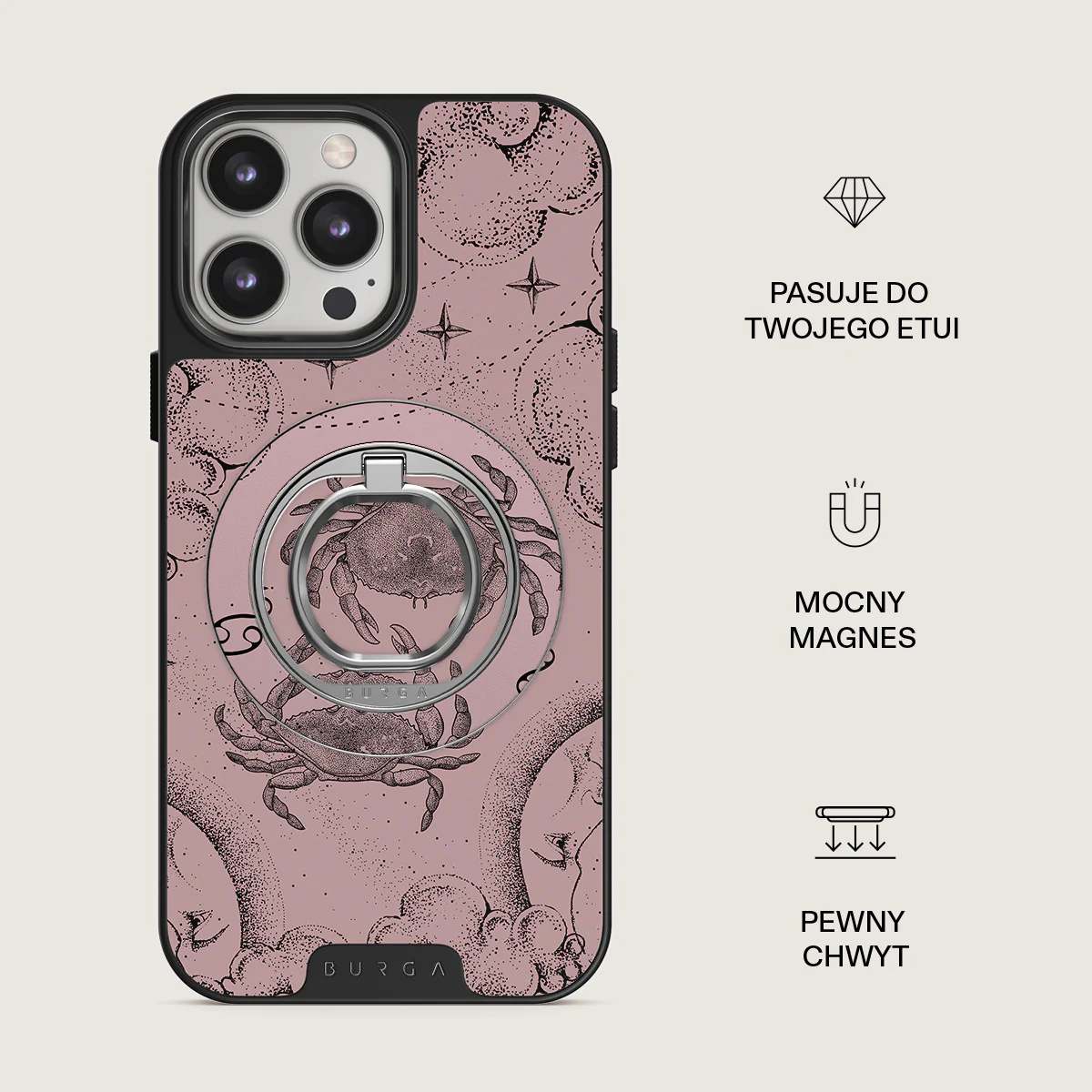 Cancer - Magnetyczny Okrągły Uchwyt - Image 10