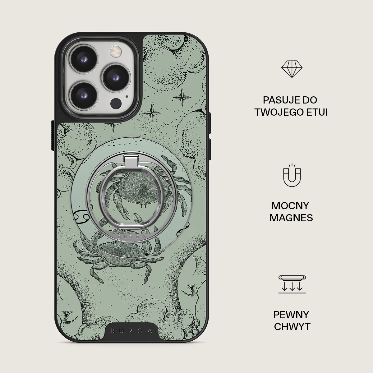 Cancer - Magnetyczny Okrągły Uchwyt - Image 14