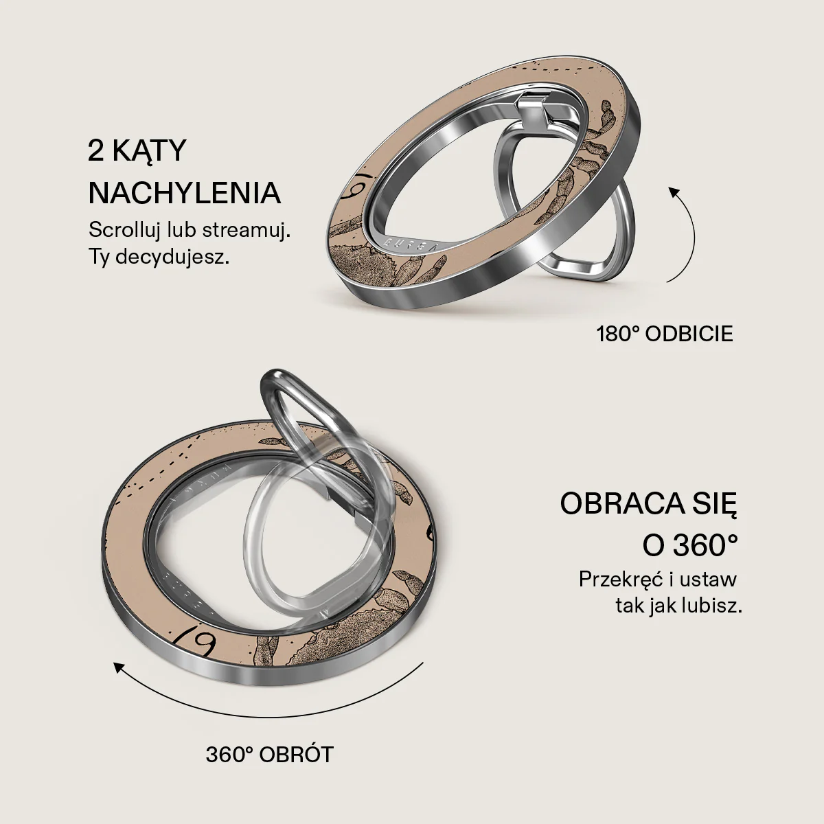 Cancer - Magnetyczny Okrągły Uchwyt - Image 19