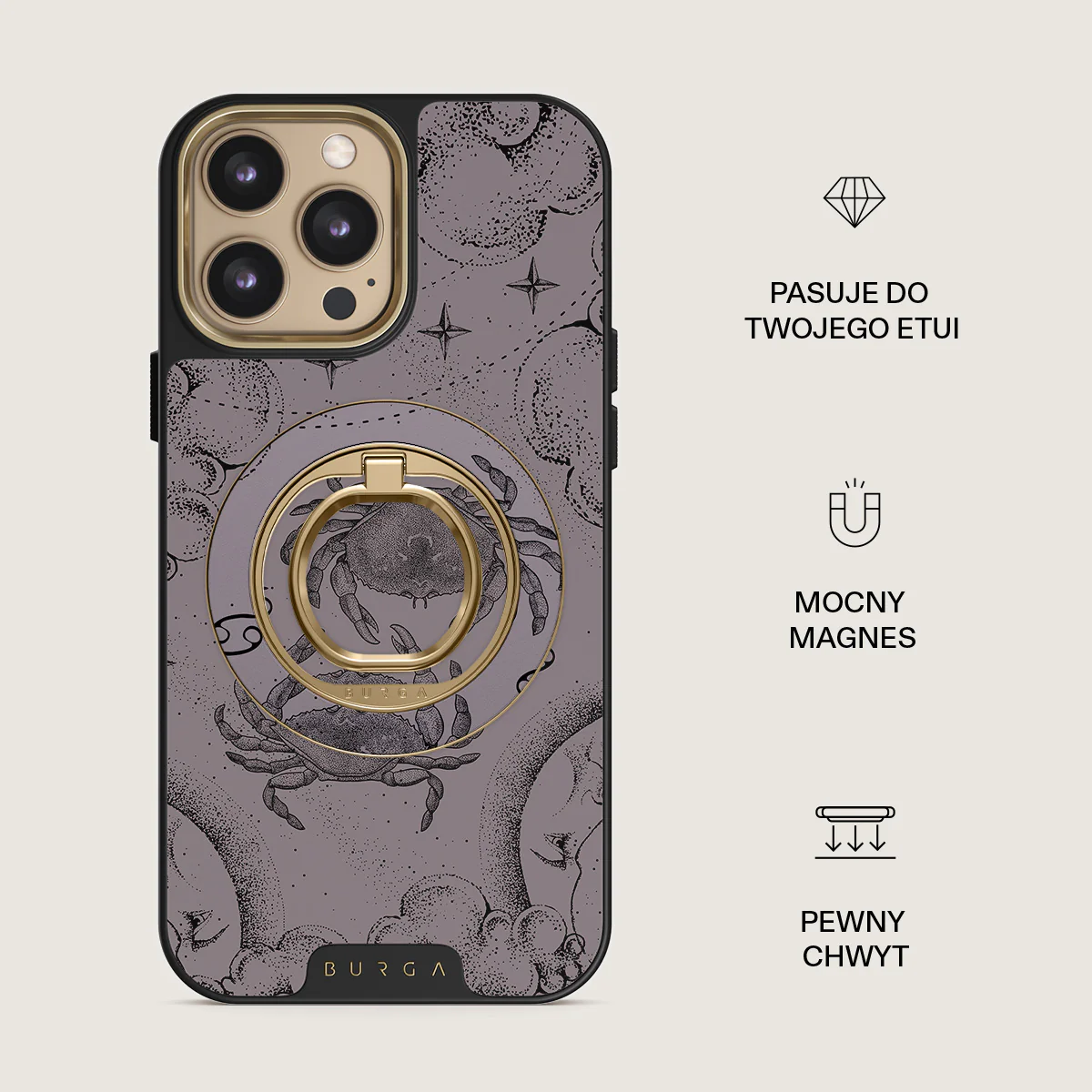 Cancer - Magnetyczny Okrągły Uchwyt - Image 26