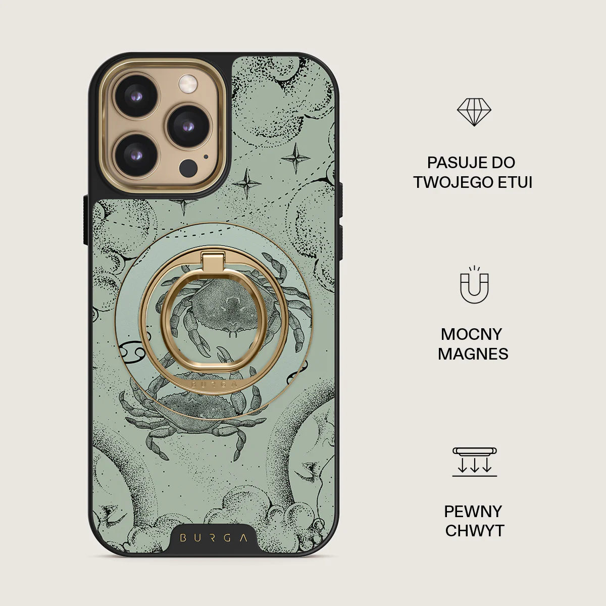 Cancer - Magnetyczny Okrągły Uchwyt - Image 34