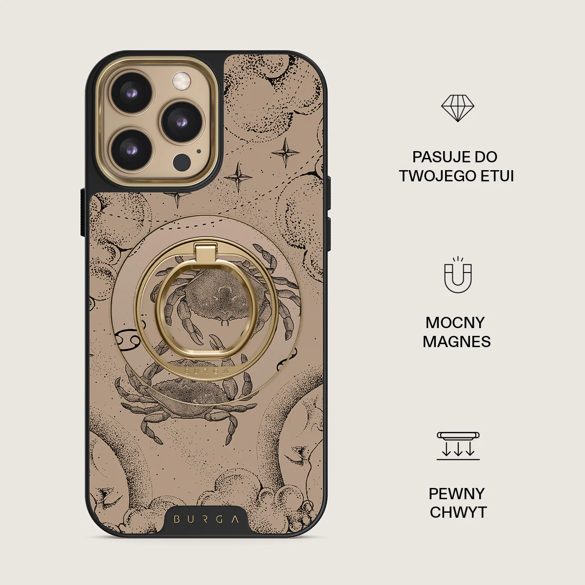 Cancer - Magnetyczny Okrągły Uchwyt - Image 38