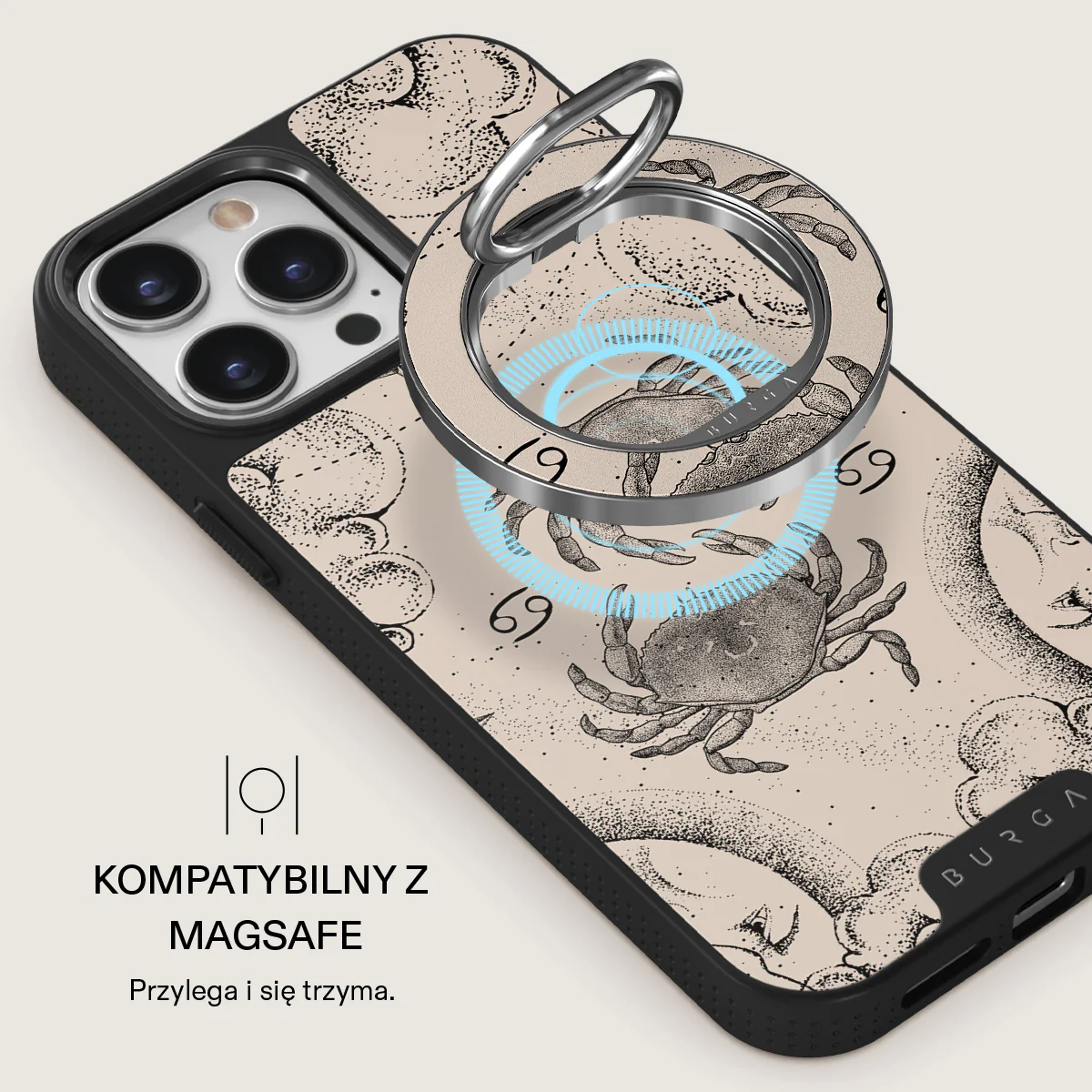 Cancer - Magnetyczny Okrągły Uchwyt - Image 4