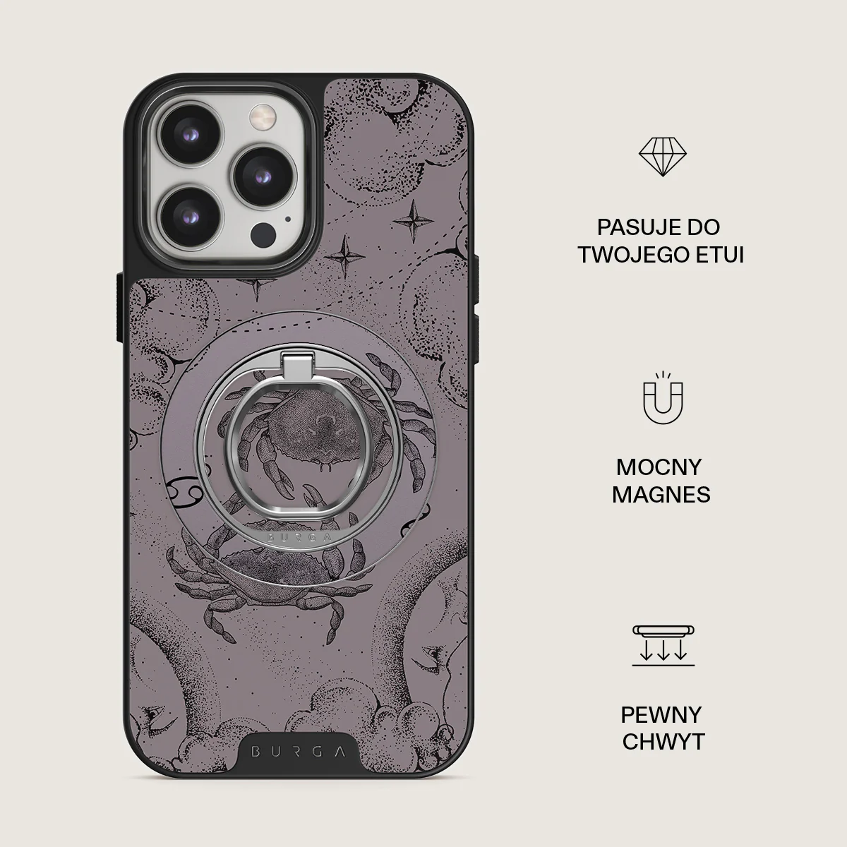 Cancer - Magnetyczny Okrągły Uchwyt - Image 6