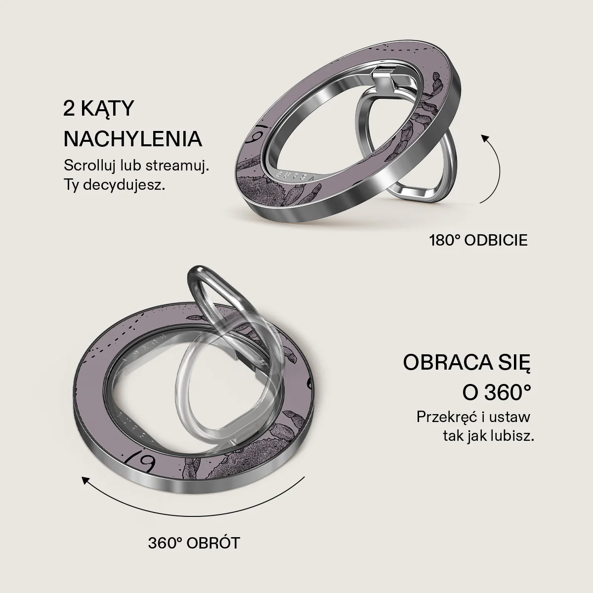 Cancer - Magnetyczny Okrągły Uchwyt - Image 7