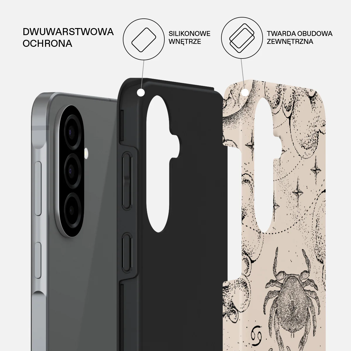 Cancer - Samsung Galaxy A57 5G Etui - Image 2