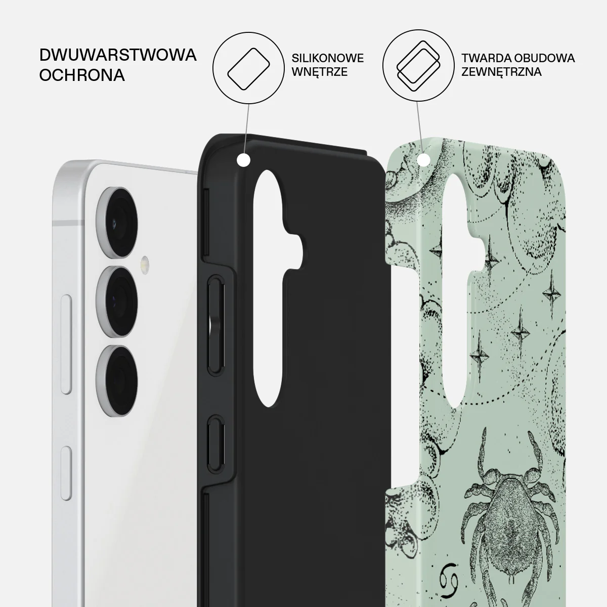 Cancer - Samsung Galaxy S25 FE Etui - Image 14