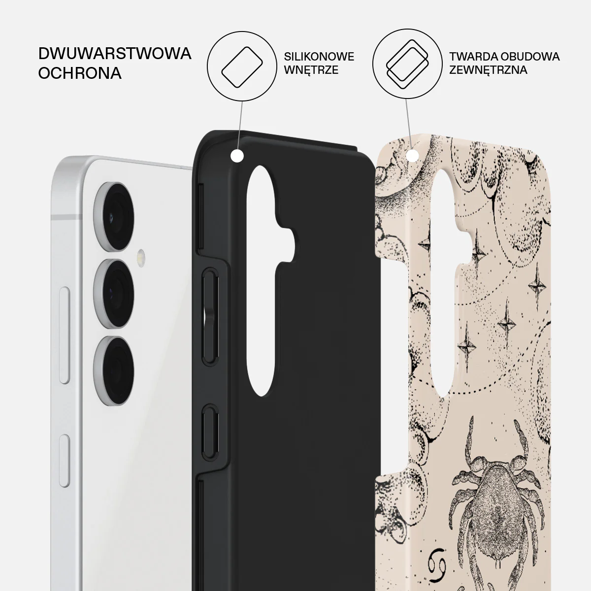 Cancer - Samsung Galaxy S25 FE Etui - Image 2
