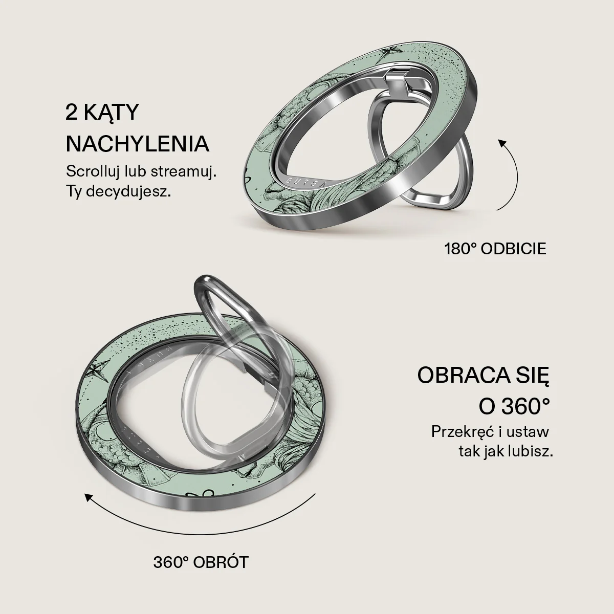 Capricorn - Magnetyczny Okrągły Uchwyt - Image 15