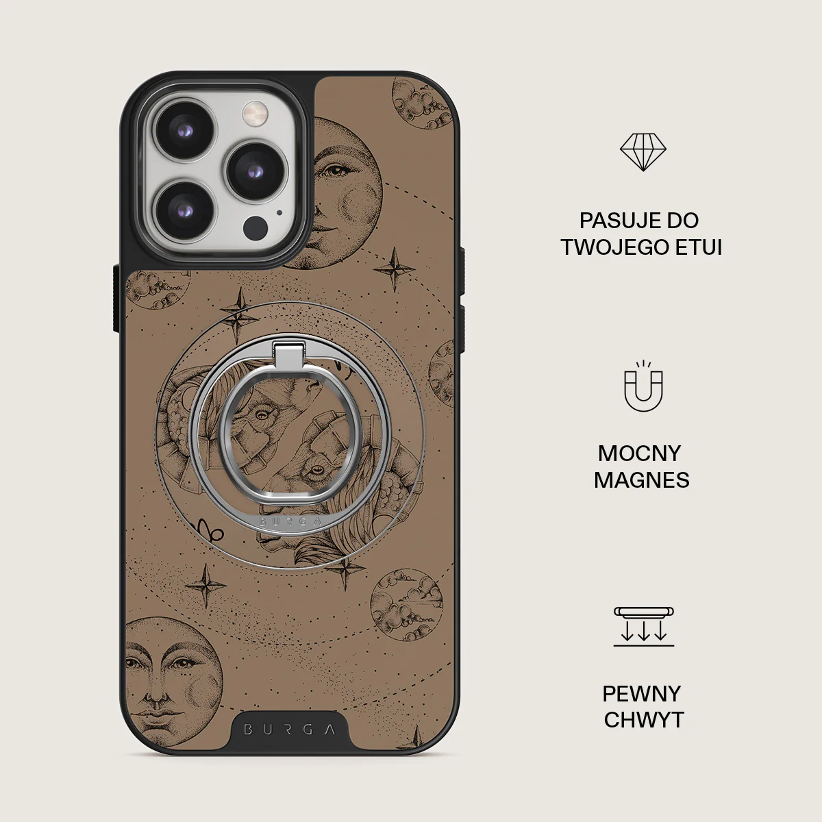 Capricorn - Magnetyczny Okrągły Uchwyt - Image 18
