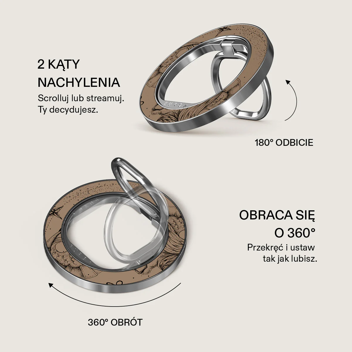 Capricorn - Magnetyczny Okrągły Uchwyt - Image 19