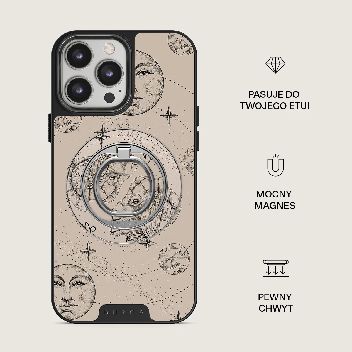 Capricorn - Magnetyczny Okrągły Uchwyt - Image 2