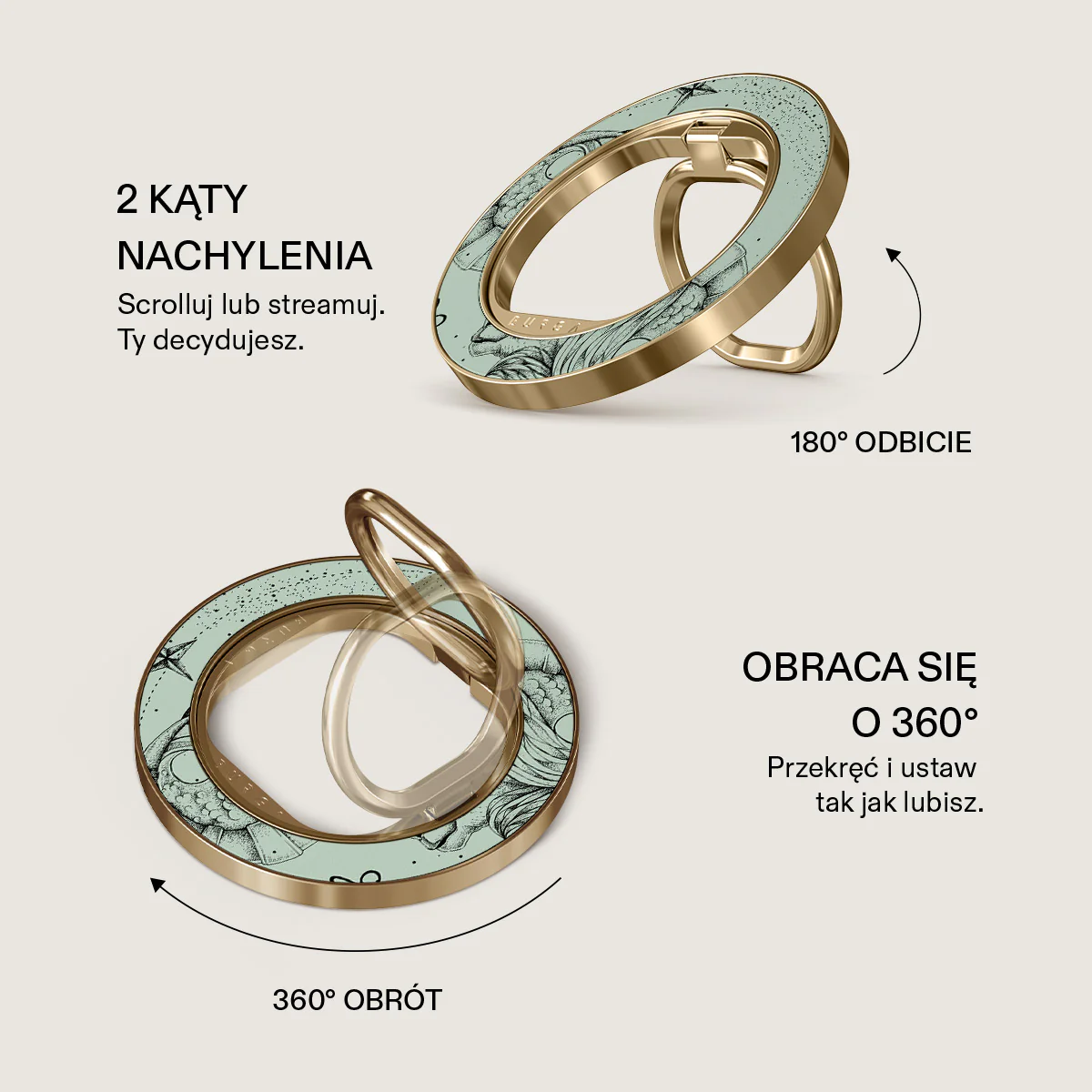 Capricorn - Magnetyczny Okrągły Uchwyt - Image 35