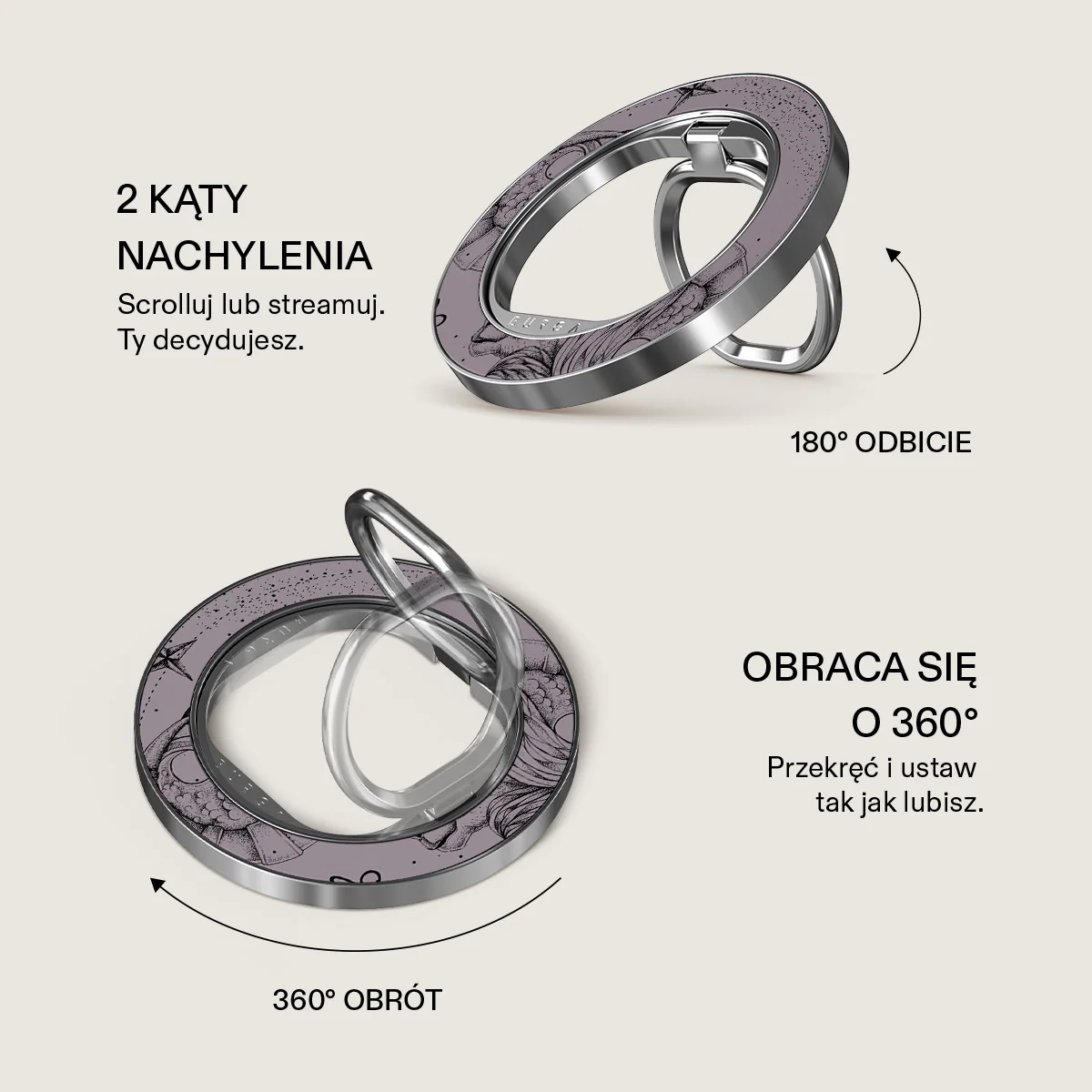 Capricorn - Magnetyczny Okrągły Uchwyt - Image 7
