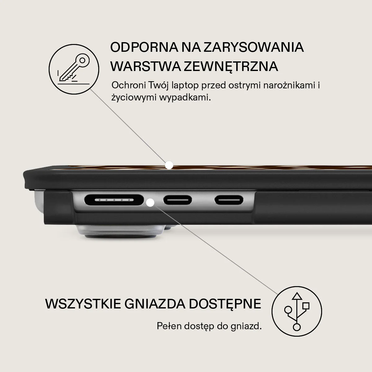 Cinnamon Roll - Etui do MacBooka - Image 10