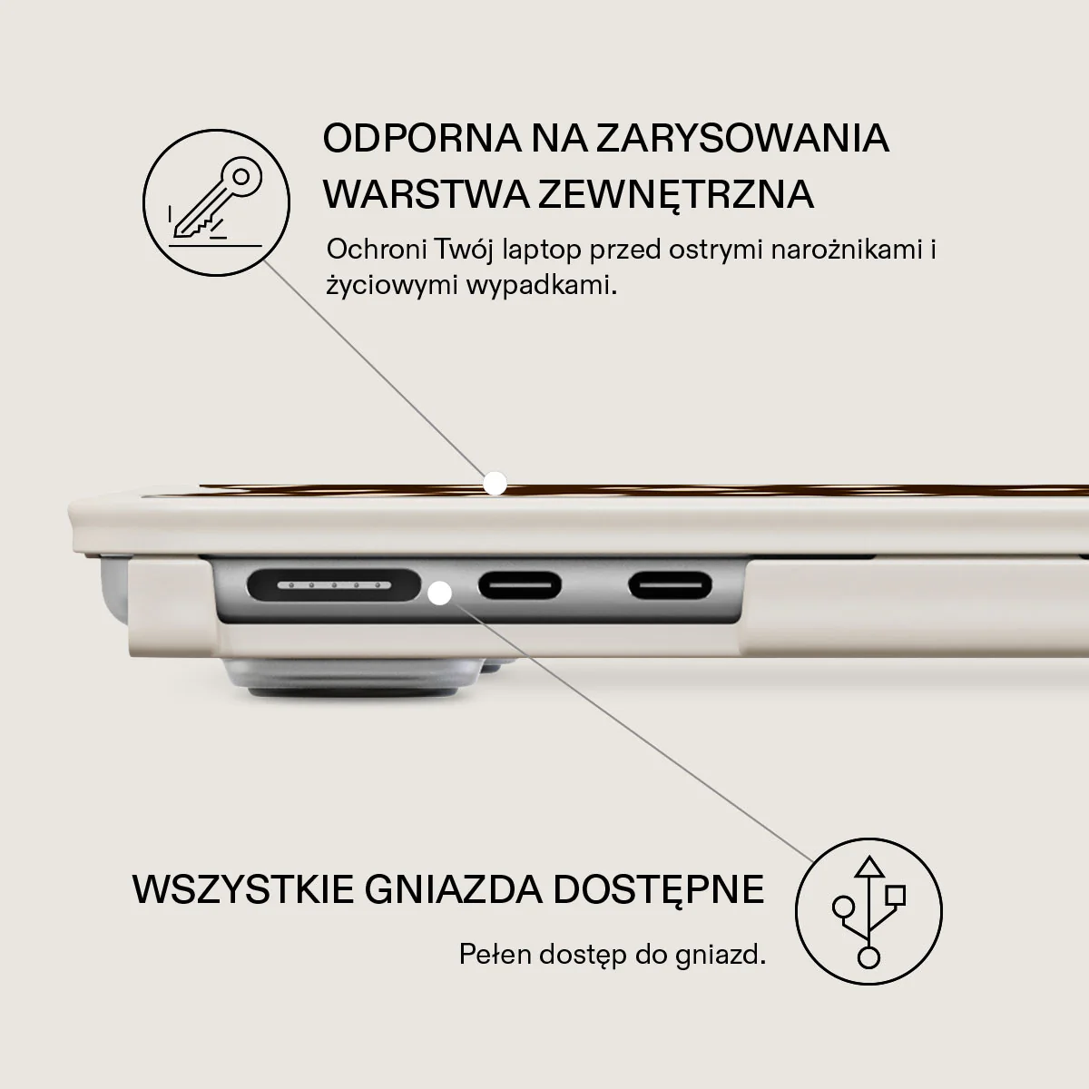 Cinnamon Roll - Etui do MacBooka - Image 8