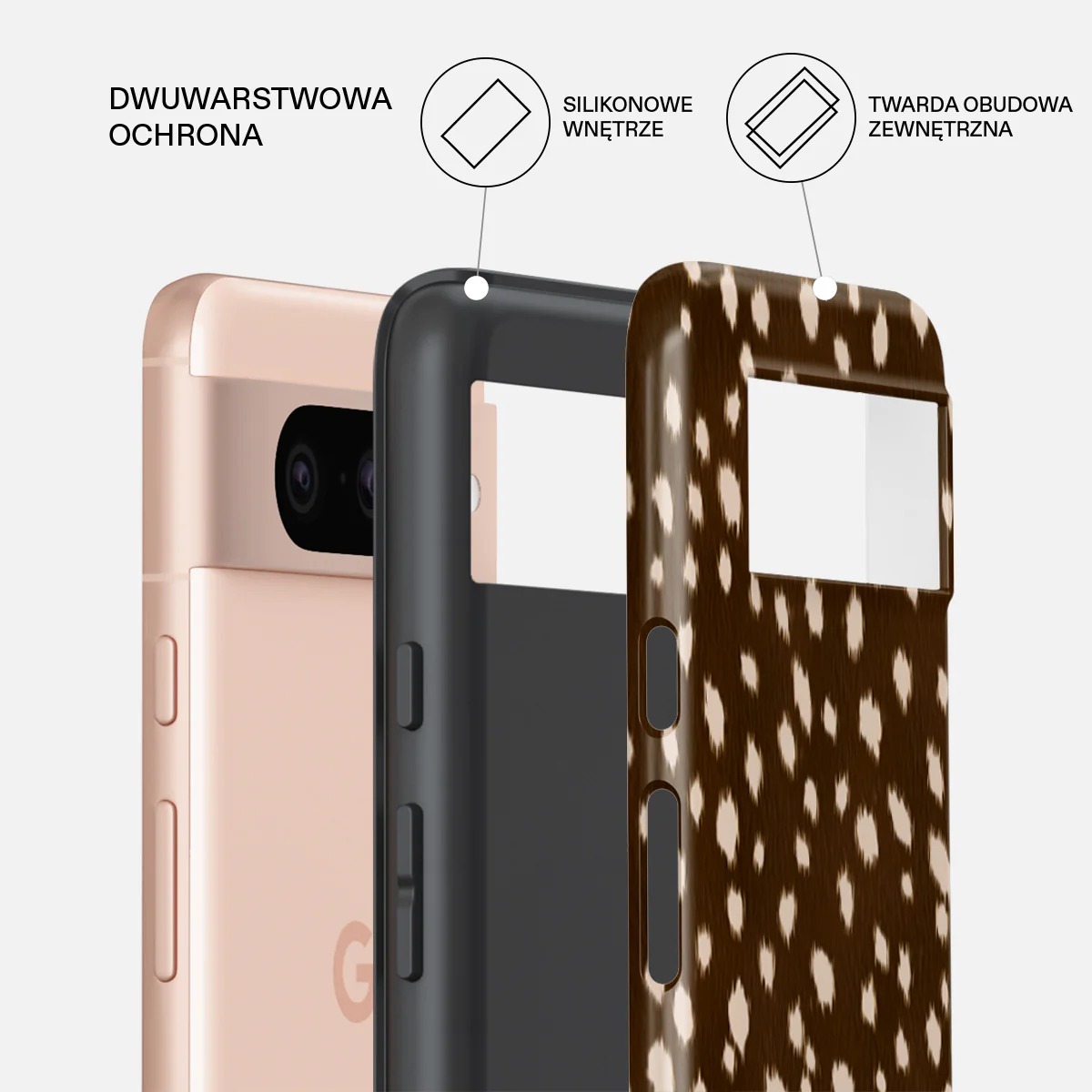 Cinnamon Roll - Google Pixel 8 Etui - Image 2