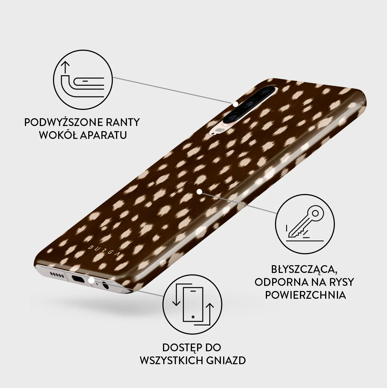 Cinnamon Roll - Huawei P30 Etui - Image 3
